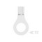 Te Connectivity Ring Terminal, 5/16 in Stud Size, 6 mmÂ², Bare Insulated 8-33459-2 - alternate 3